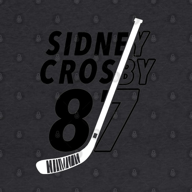 Sid the Kid Crosby, Pittsburgh Penguins by FanSwagUnltd